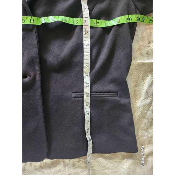 J32  My Collection 1 button blazer with black n white floral print lining - Picture 6 of 10